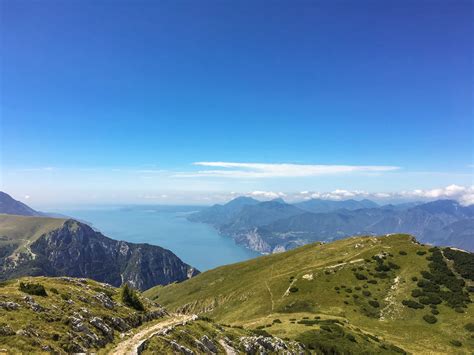 Trekking on Monte Baldo .